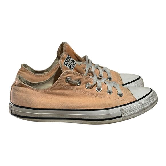 Converse Chuck Taylor All Star Peach Low Top Sneakers Women's 10 165573C - Picture 1 of 8